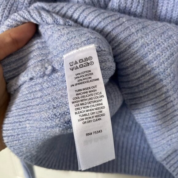 Jessica Simpson Purple Knit Cowl-neck Sweater - Picture 6 of 11